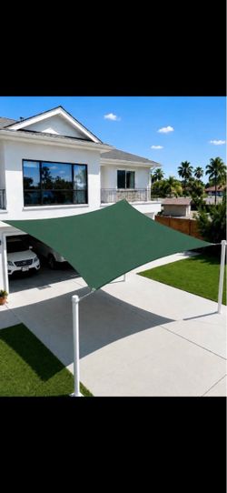 Green Premium Sun Shade Sail