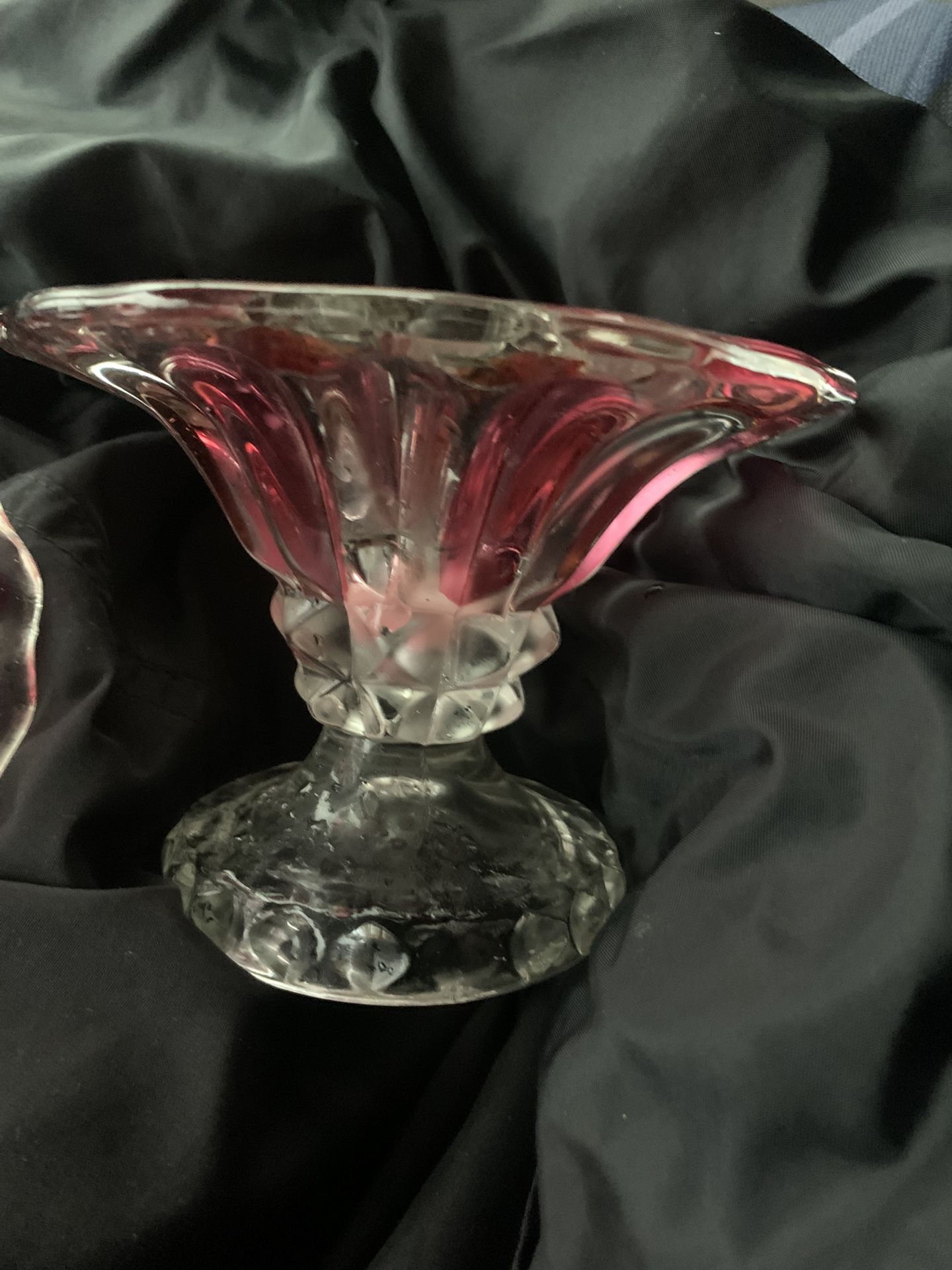 Glass Candle Holder
