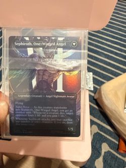 MTG Sephiroth One-Winged Angel Foil Card