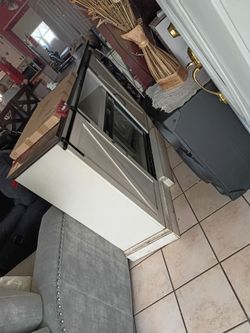Fireplace TV stand
