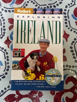 Fodor’s Exploring Ireland book 🇮🇪🔎🌎