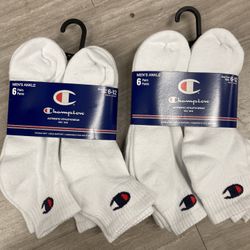 NWT Champion Men’s Quarter Socks 12 Pairs 