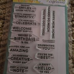 Taylored Expressions Anytime Expressions  Stamp Set