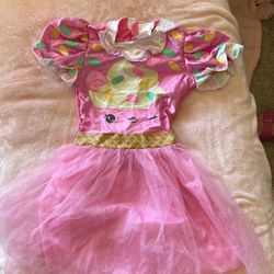 Numnoms Pink Dress Sprinkle Cupcake Costume Size Small