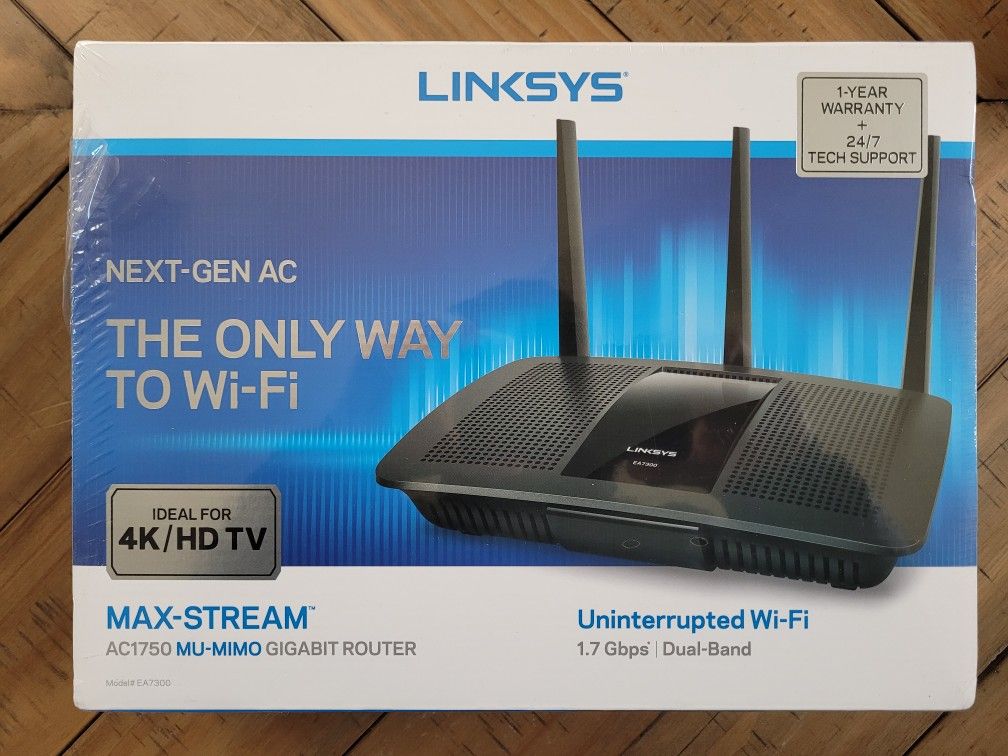 New Linksys AC1750 MU-MIMO Router