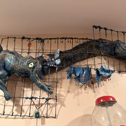 One of a kind art sculpture