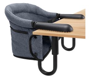 New Hook on Table High Chair. 6-36 months with carry bag