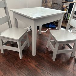 Melissa & Doug Table and chairs for kids! $8”
