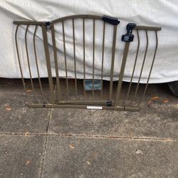 All Metal Dog Or A Baby Gate With Double Safety 