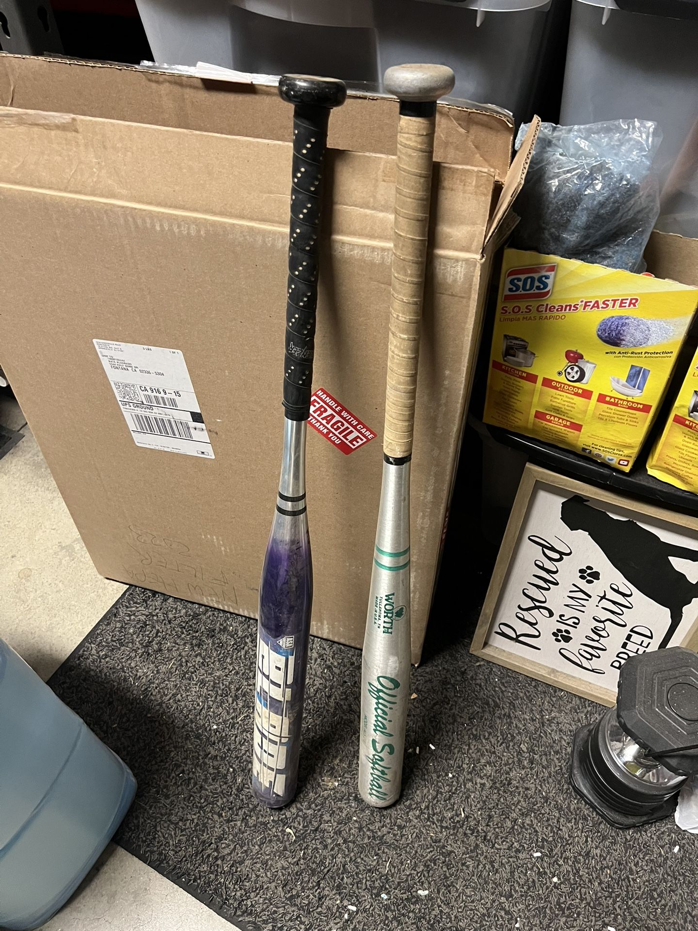 Softball Bats - Worth - Used