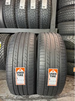 (2) 255/55/18 Michelin