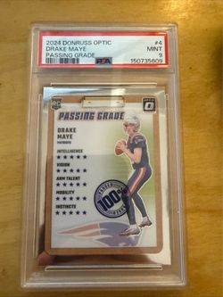 Drake Maye Graded slabs