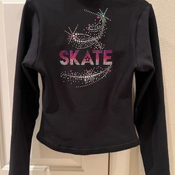 Girls Mondor Polartec skating jacket, size 10-12