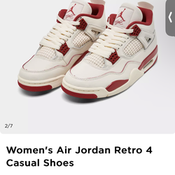 Woman retro 4s