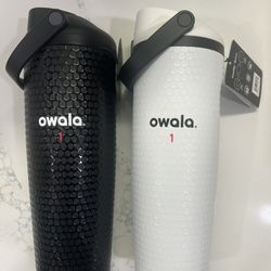 Owala 30oz FreeSip Sway Golf Tumbler Out of Bounds Water Hazard Black White Set