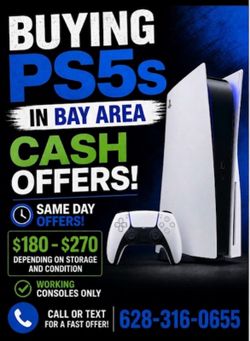 Buying PS5s Bay Area