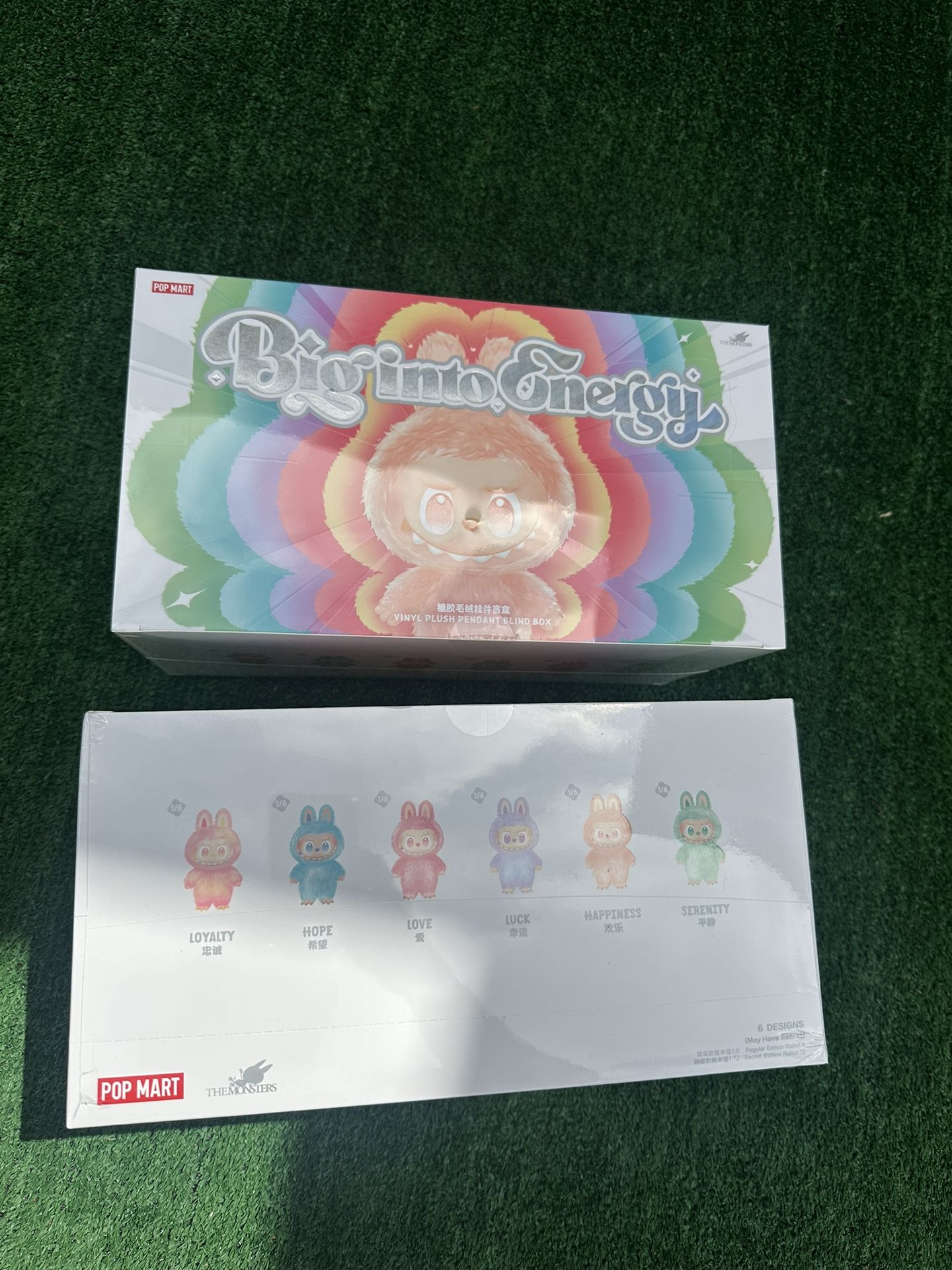 LABUBU 'BIG INTO ENERGY' SINGLE AND SET BOXES AVAILABLE