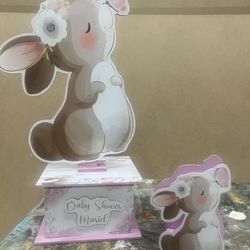 Bunny Centerpices Centro De Mesa 