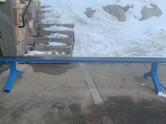 Backyard Rail For Snowboarding Or Skiing Or Skating