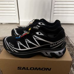 Salomon xt-6 gore tex silver/ black
