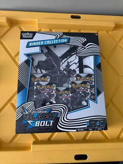 Pokémon Scarlet & Violet Black Bolt Binder Collection