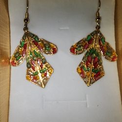 Mosaic Style Earrings