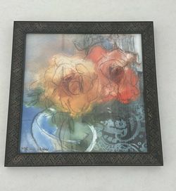 Floral Framed Painting