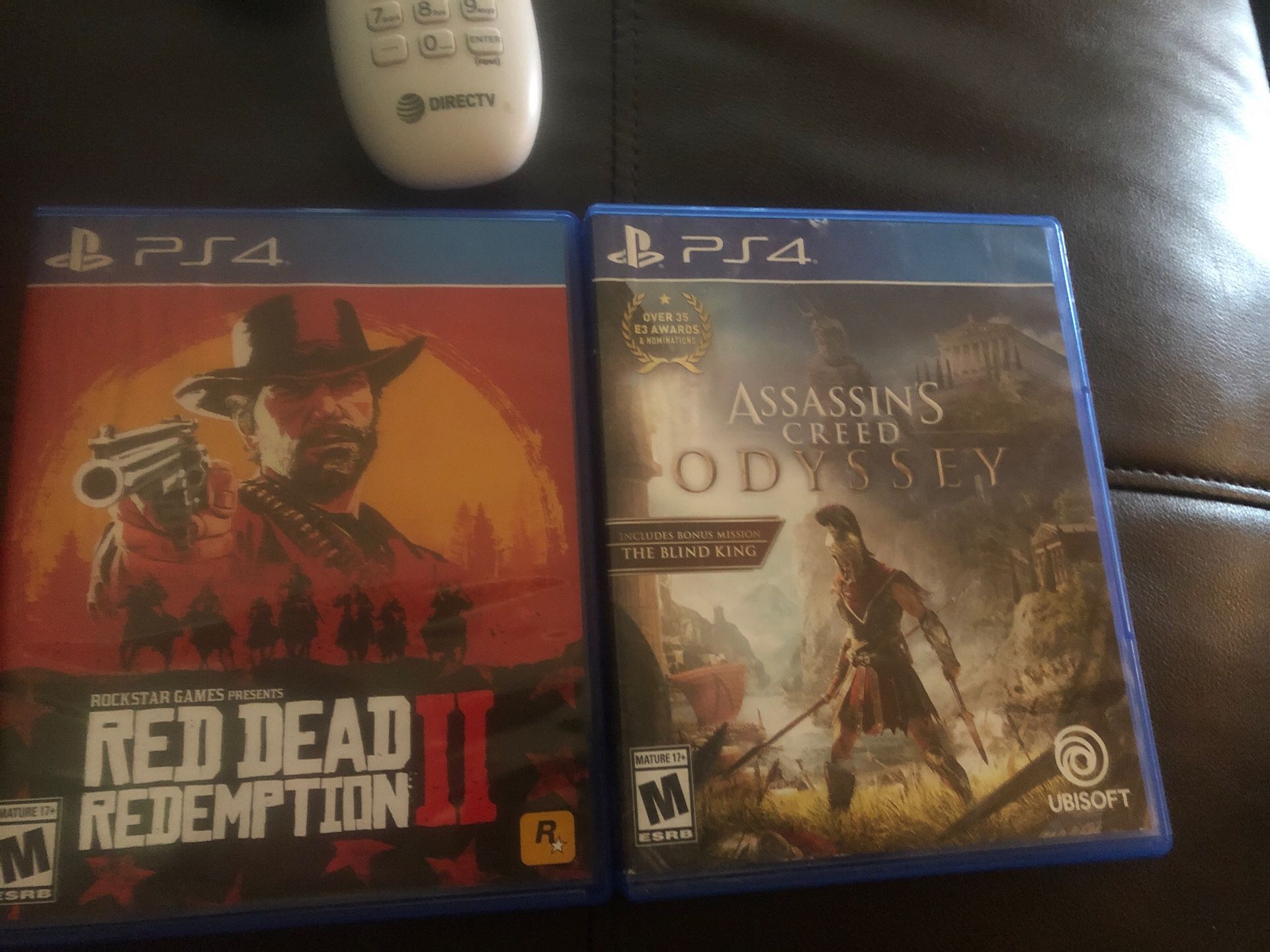 Red dead redemption 2 and Assassins creed odyssey