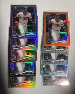 Topps Alexei Ramirez 2012-2015 Chicago WhiteSox near complete rainbows plus more