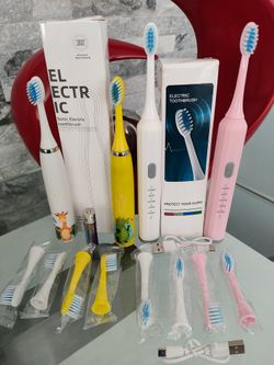 Set # 04. Cepillos Recargables.  Adultos y Niños . Higiene Bucal.