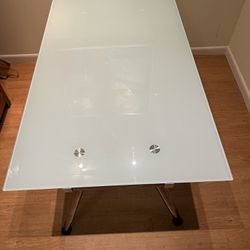 Ikea Glass Top desk