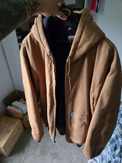 Carhartt duck fleece coat