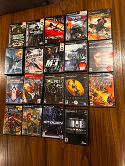 PlayStation 2 PS2 Video Games Near Mint Condition with Booklet