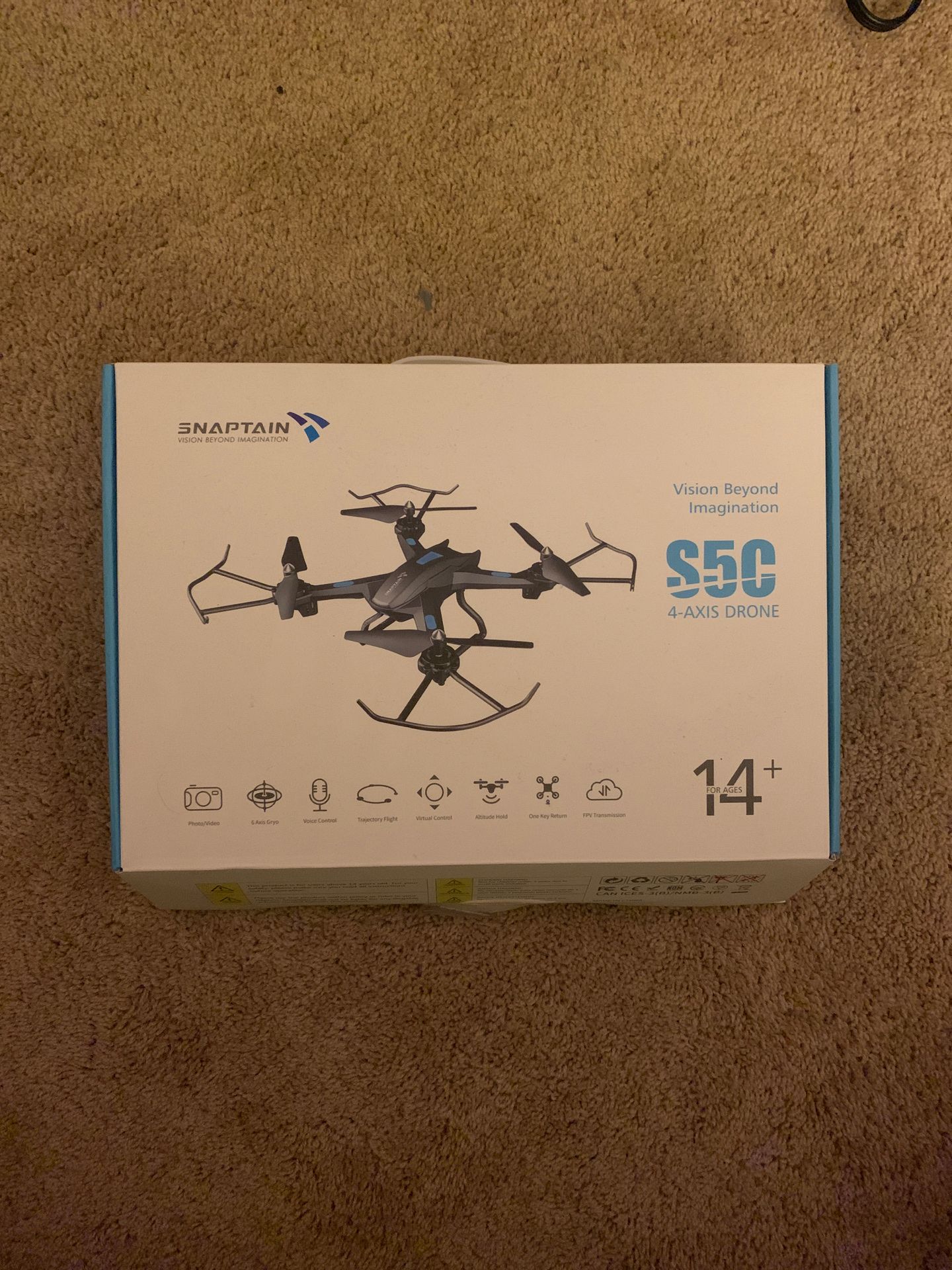 Snaptain S5C drone 720p camera