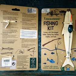 Kids Starter Huckleberry Fishing Kit Perfect Gift Stocking Stuffer Dad Time