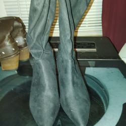 Black Suede Boots