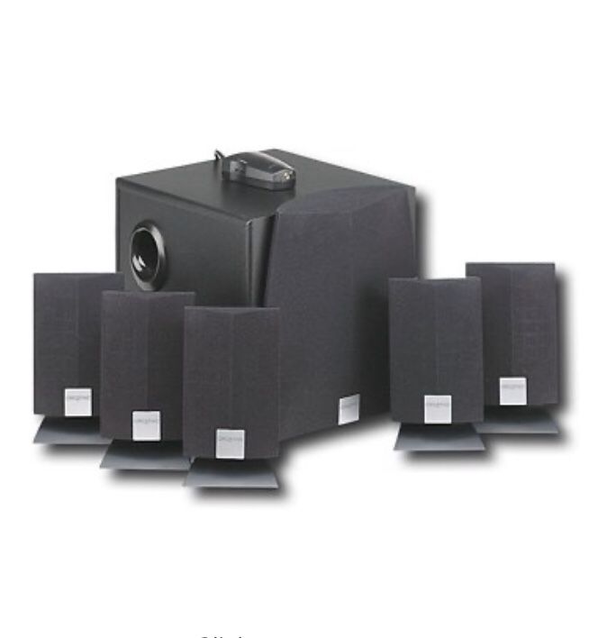 5.1 computer surround sound speaker system for pc
