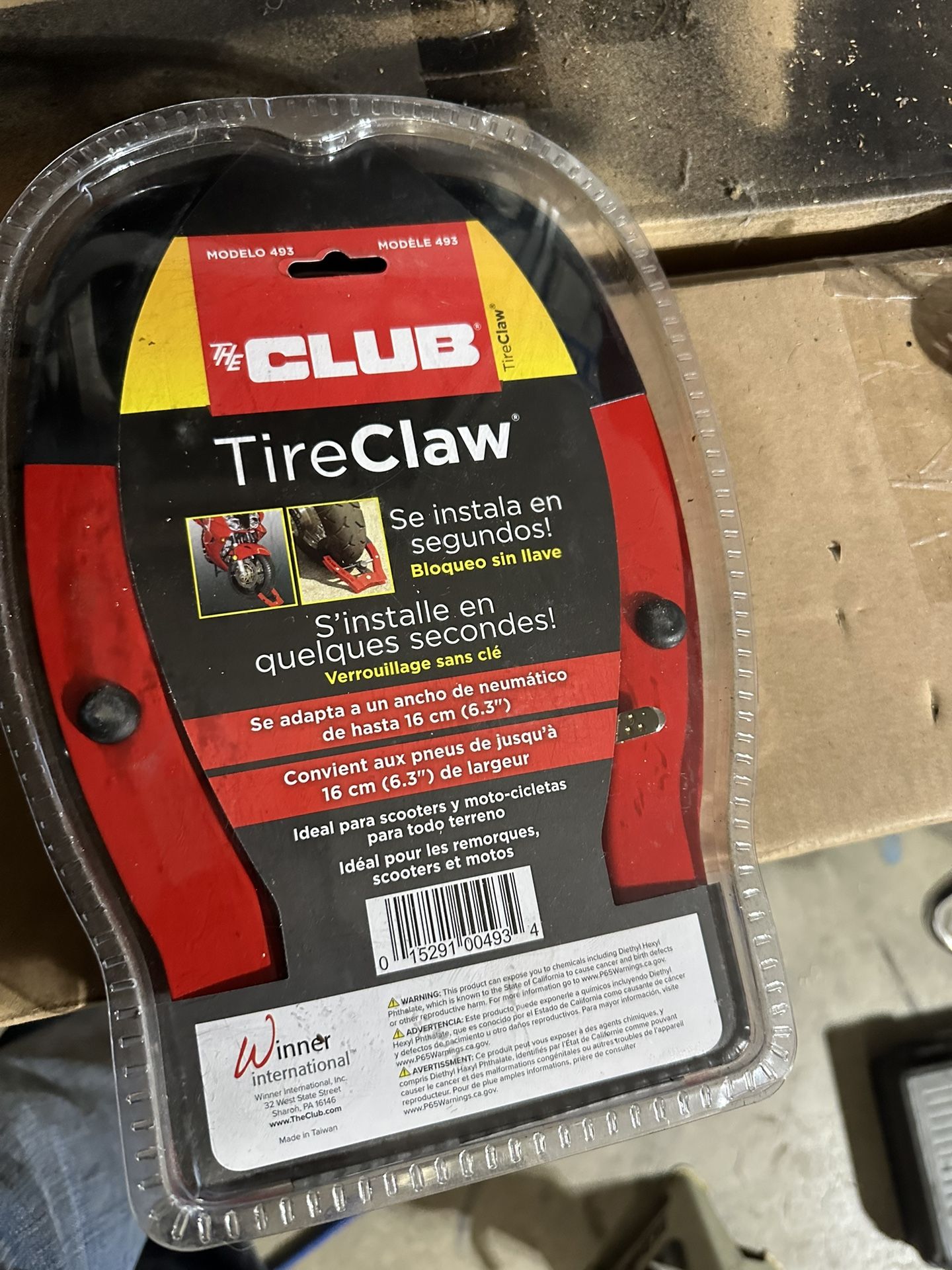 The Club Tire Claw 
