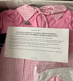 Shirley Temple 33" Doll Outfits - 8 Box set