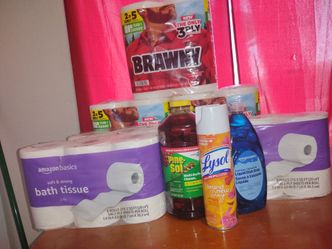 Cleaning supplies