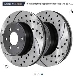 Slotted Disk Rotors For Chevy 1500 