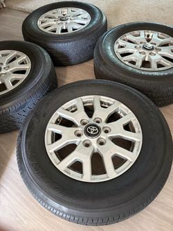 Toyota Tacoma rims and tires