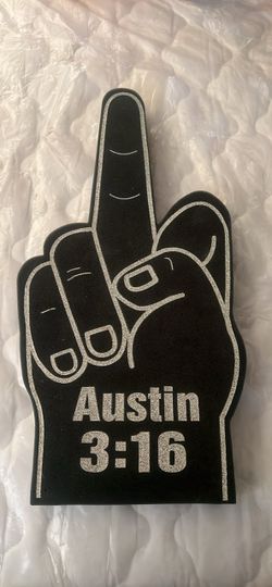 Stone Cold Steve Austin Foam Middle Finger