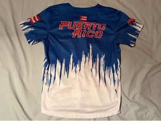 Puerto Rico Baseball Jersey; Boy’s 14-16