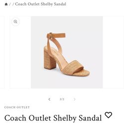 Coach Shelby Heels