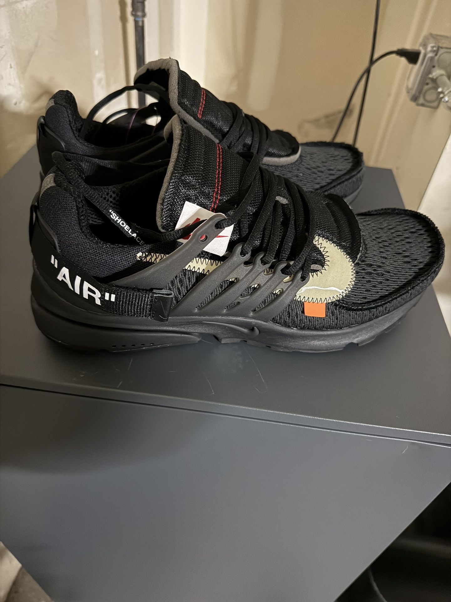 Nike Air Presto X Off white Ten Black Size 13 Men's