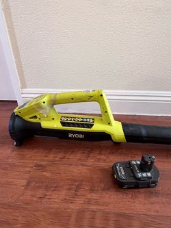 Ryobi 18V Cordless Leaf Blower with Battery
