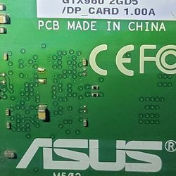 Asus  graphic card for desktop