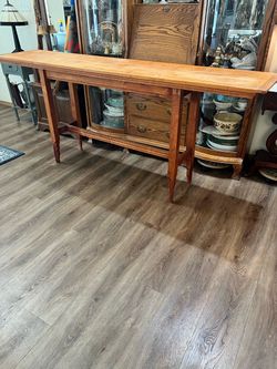 Table- 6’7” Console/Kitchen Island/ Wine Tasting