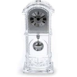 Crystal Godinger Grandfather Clock Approximately 10.5 inches Tall 